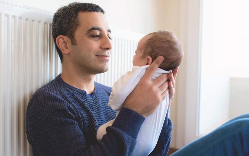 Coping as a new dad in lockdown