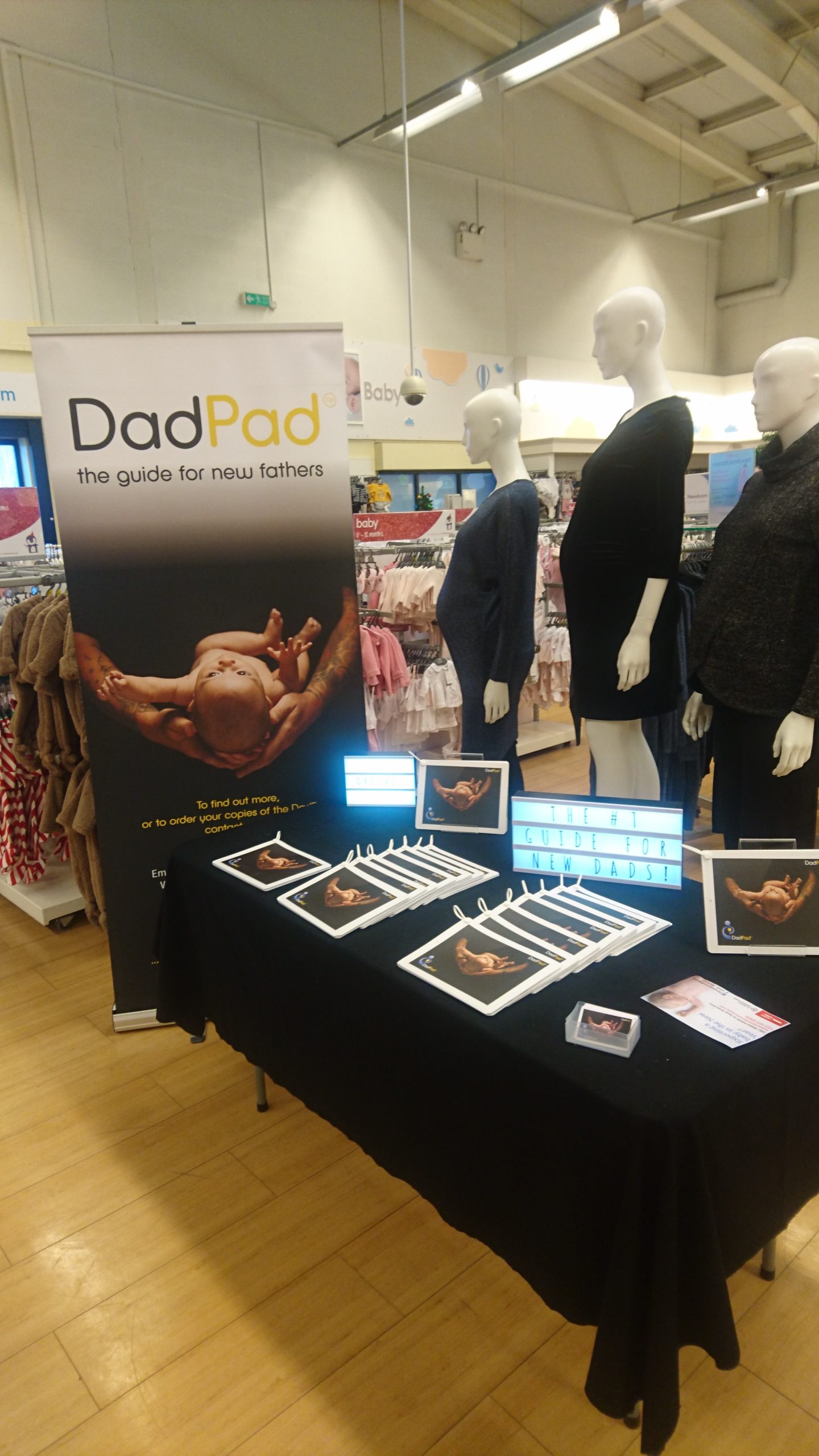 DadPad at Wales Expectant Parent Event